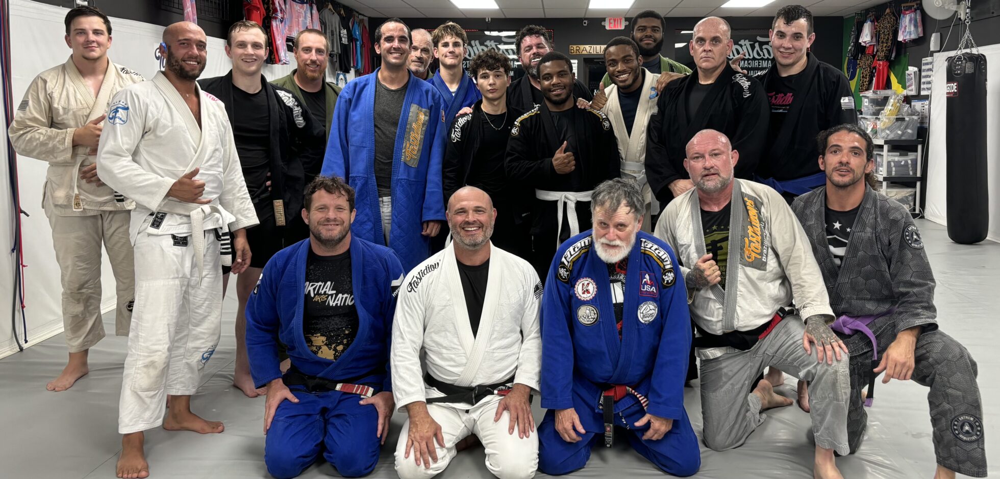 Adult Brazilian Jiu Jitsu Coral Belt Palm Bay and West Melbourne Florida